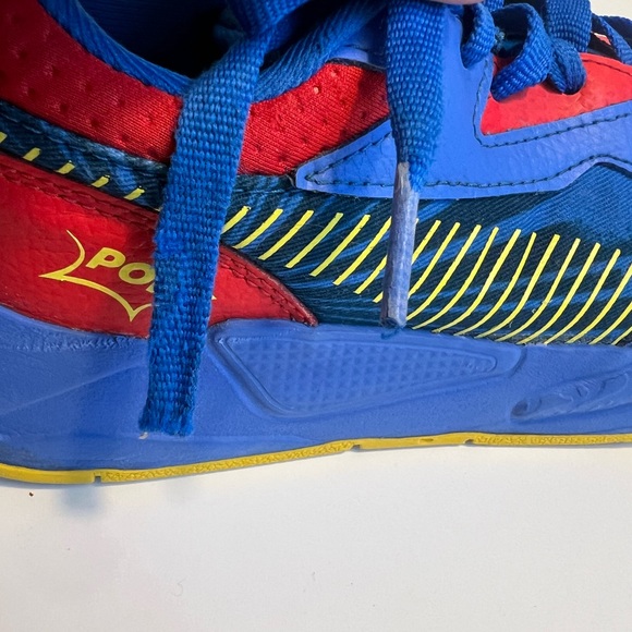 Puma Superman Lace Up  Toddler Boys Blue Sneakers Casual Shoes Size 3.5 - Picture 5 of 9